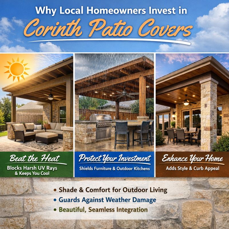 Custom Covered Patios Corinth TX