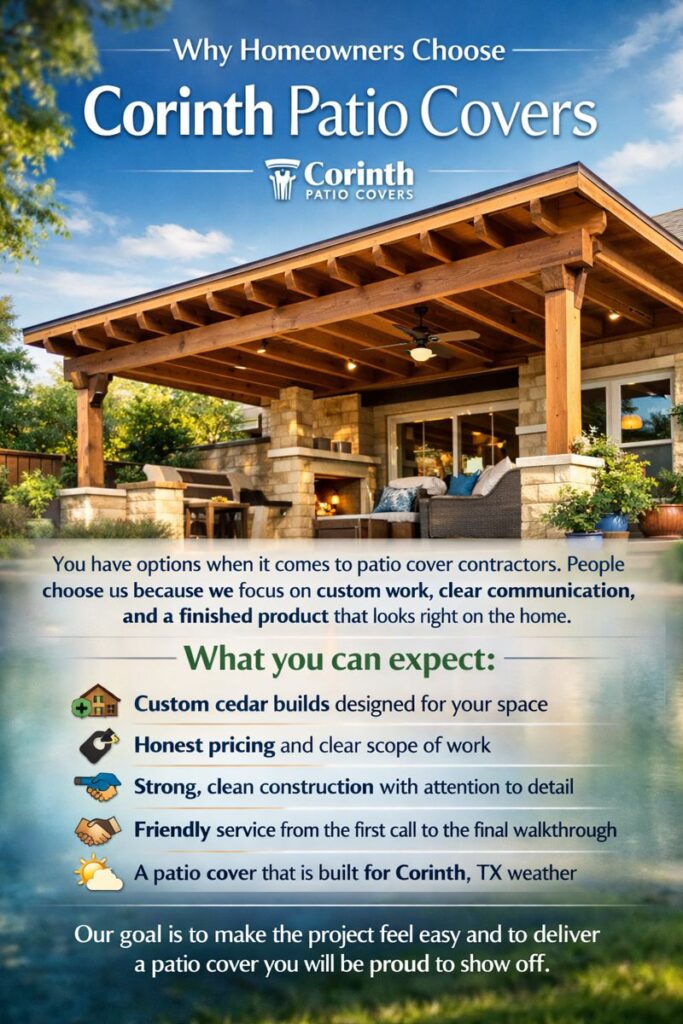 Patio Cover FAQs – Corinth Patio Covers
