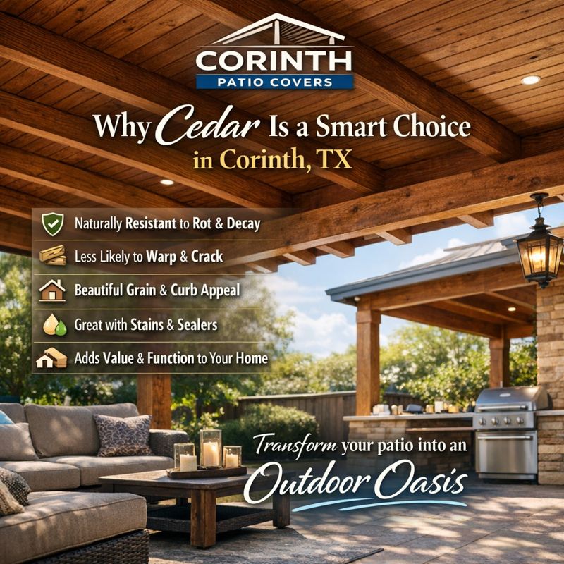Why Cedar Is a Smart Choice in Corinth, TX